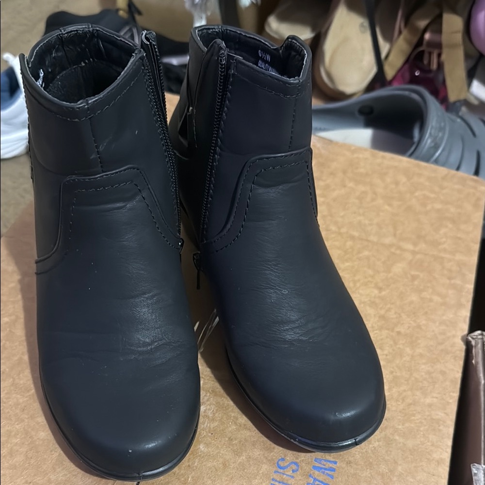 Black Ankle Boots